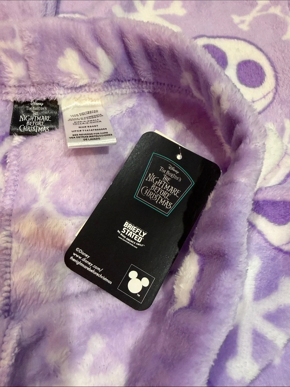 Disney’s The Nightmare Before Christmas Fleece Pajamas
